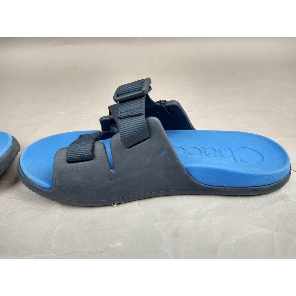 Chaco‎ Chillos Slide Sandals - Blue - Kids Youth Size 4 - Picture 8 of 12